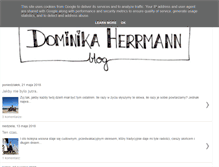 Tablet Screenshot of dominikaherrmann.pl